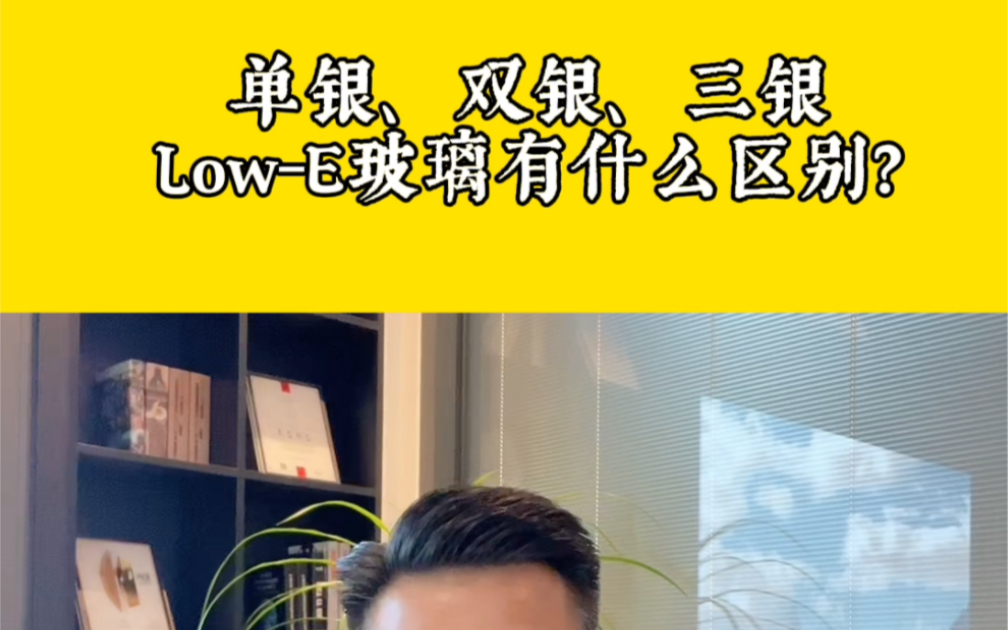 路易玻璃分为单银、双银以及三银,消费者买门窗如何选择到合适自己的路易玻璃?哔哩哔哩bilibili