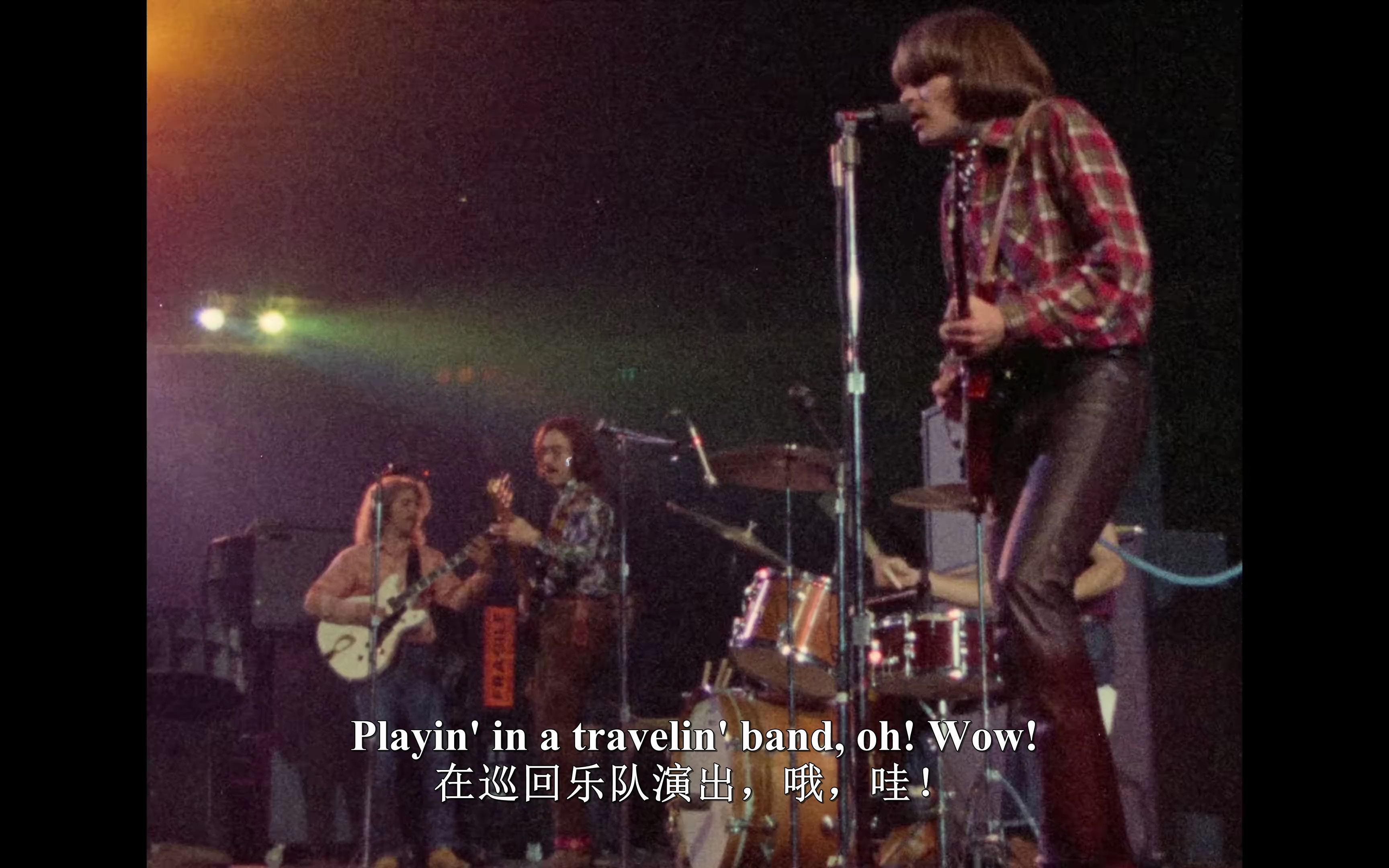Creedence Clearwater Revival - Travelin' Band 中英字幕