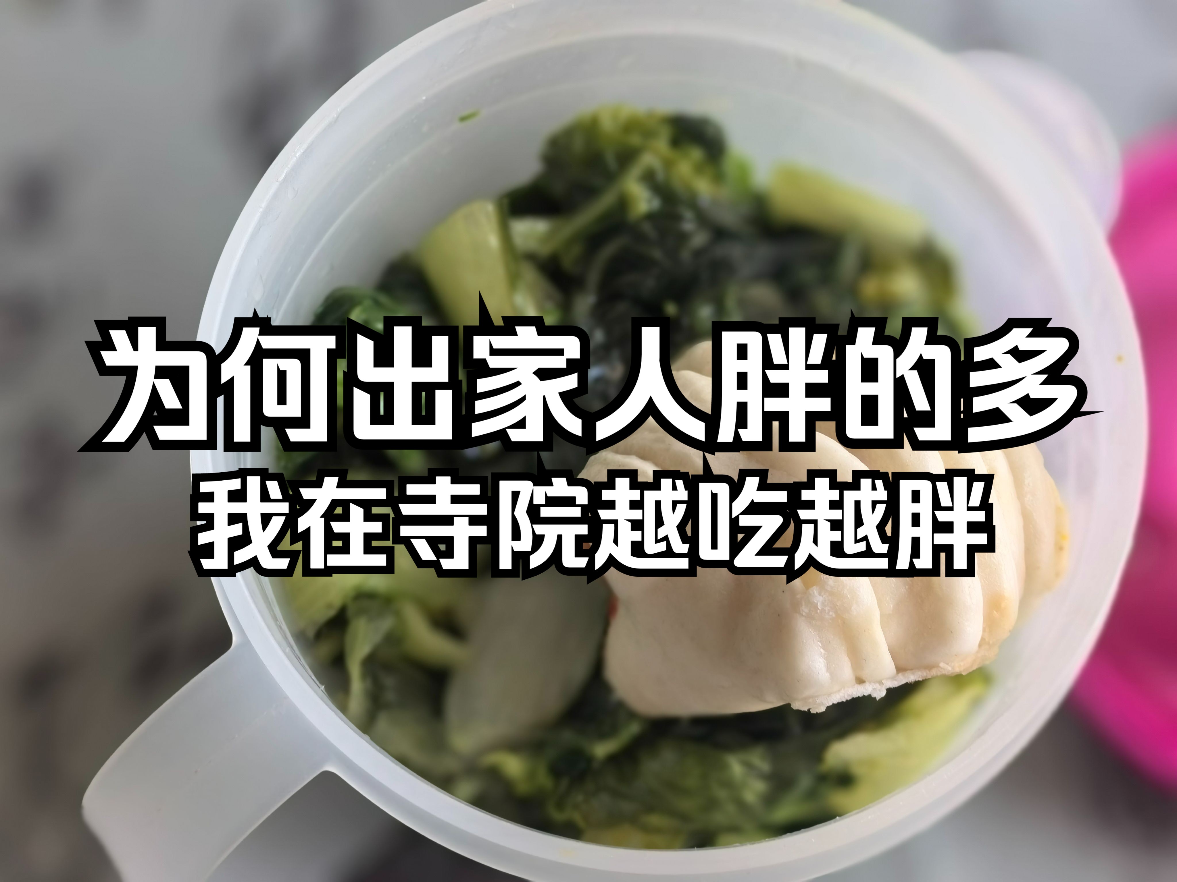 出家人为何胖的多?本想在寺院能减肥,没想到素食越吃越胖哔哩哔哩bilibili