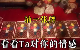 Download Video: 【陶大宝】抽一张牌，看看Ta对你的真实情感。