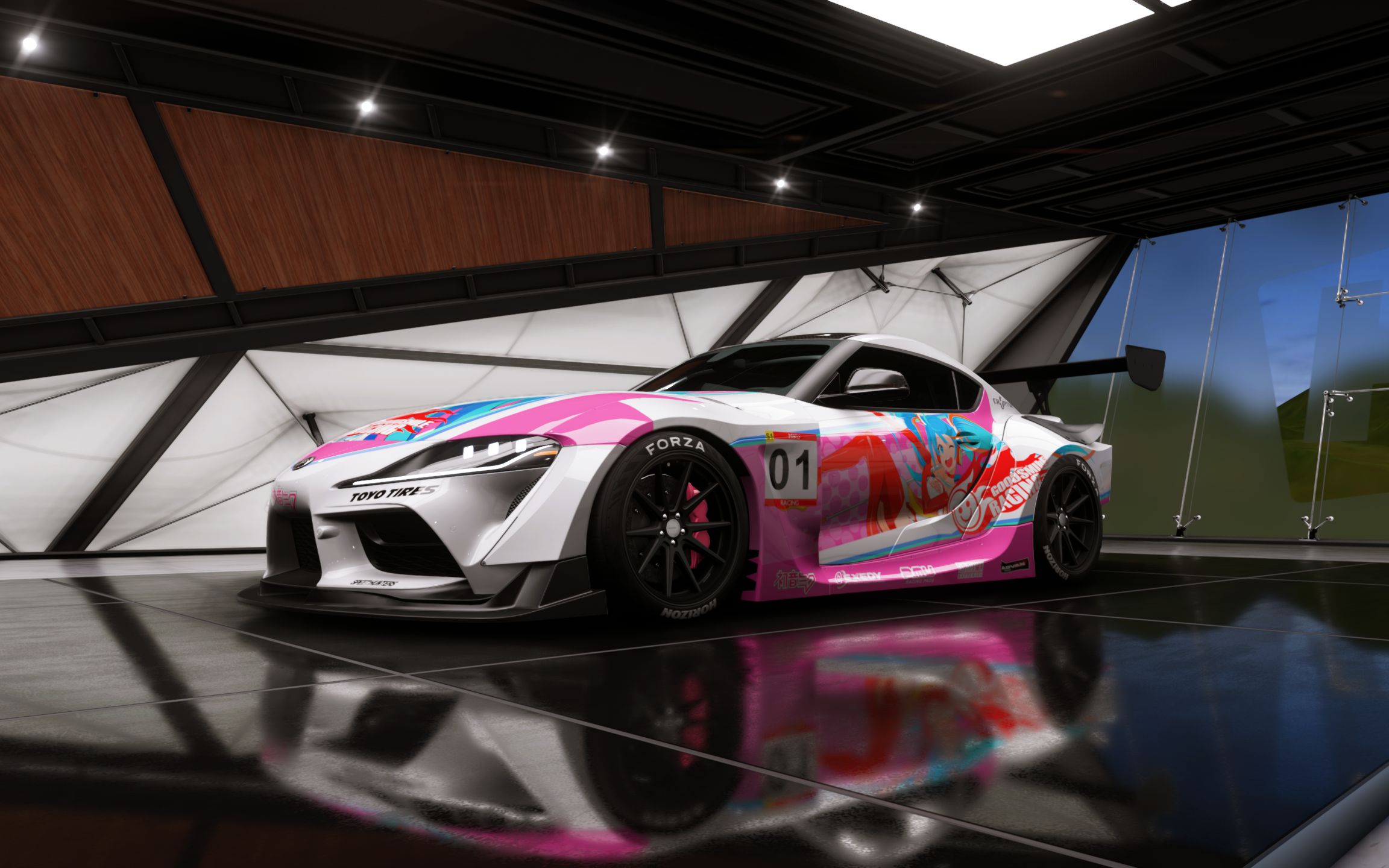 极限竞速地平线5改装:toyota gr supra