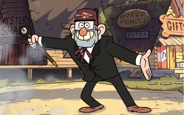 怪诞小镇——斯坦叔公的手杖与毡帽