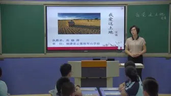 《我爱这土地》公开课 优质课（有配套课件+教案）