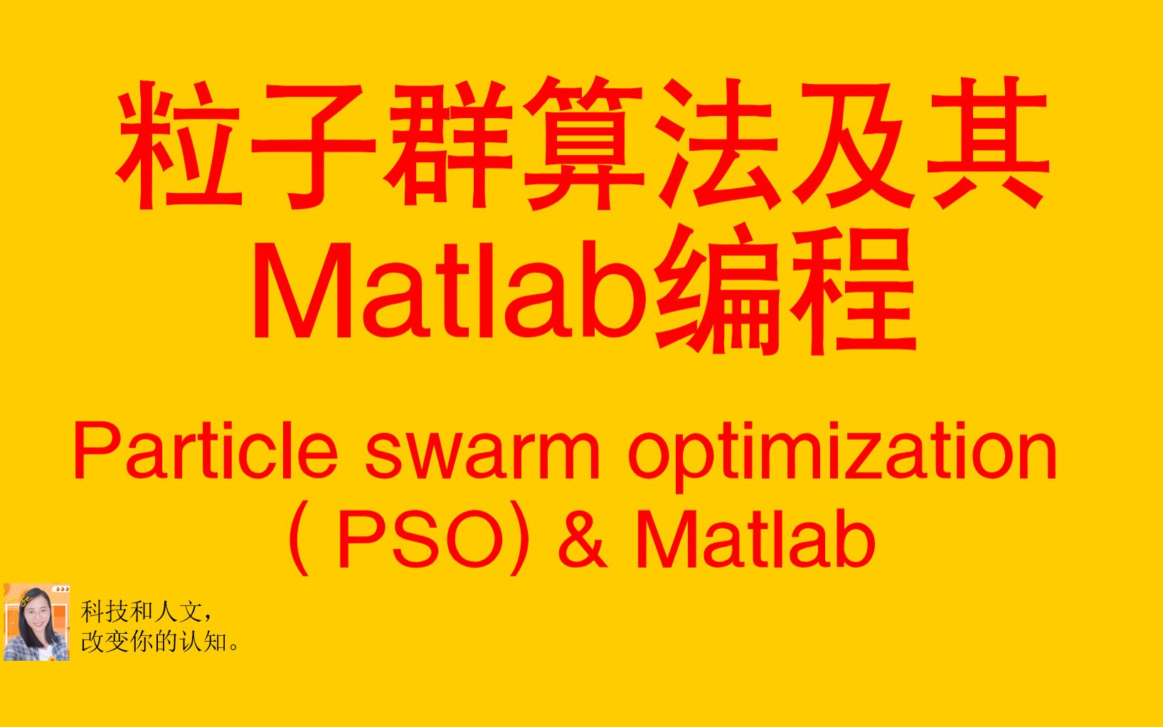 [图]粒子群算法及其Matlab编程 （PSO & Matlab）