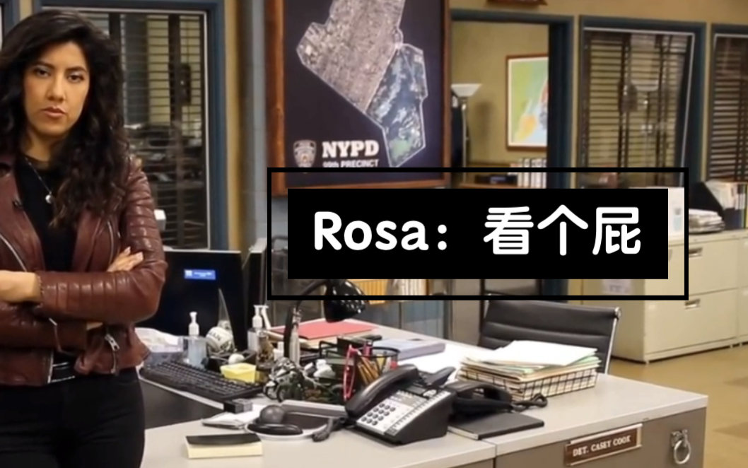 【神烦警探|熟肉】rosa带你转分局(才怪)