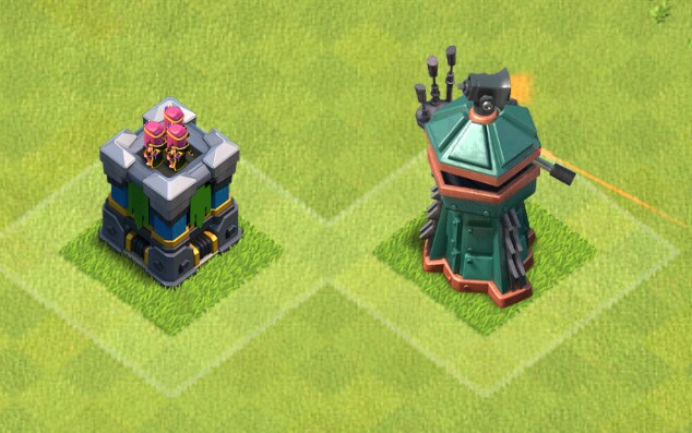 部落冲突弓箭塔vs海岛奇兵弓箭塔,结果如何?