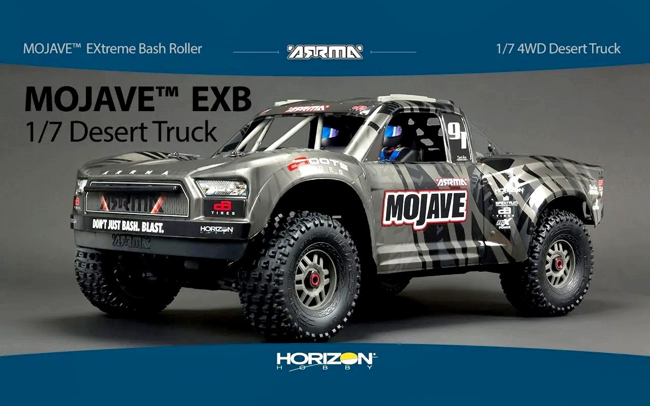 【horizonhobby官方】arrma莫哈维exb短卡·宣传影像「mojave exb