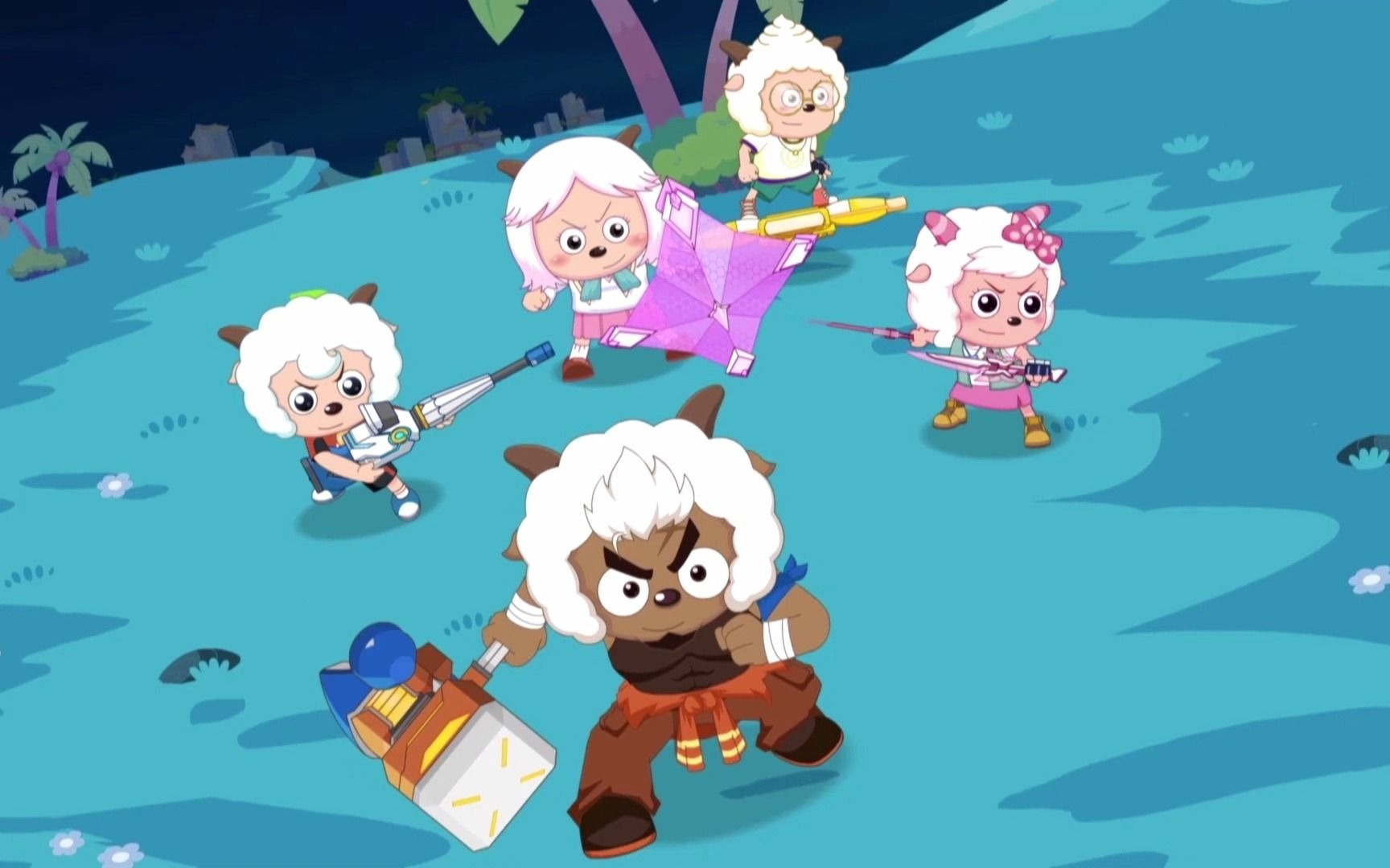 【喜羊羊决战次时代】五排打怪就是快,帅里帅气