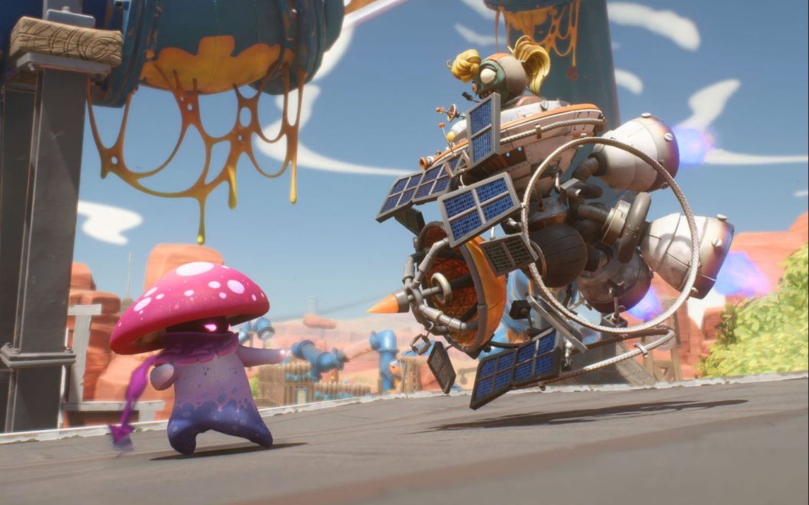 植物大战僵尸:和睦小镇保卫战 steam高清宣传视频