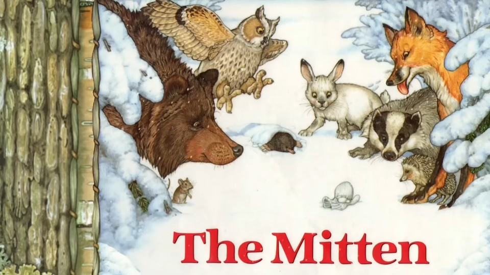 【英文绘本】 The Mitten哔哩哔哩bilibili