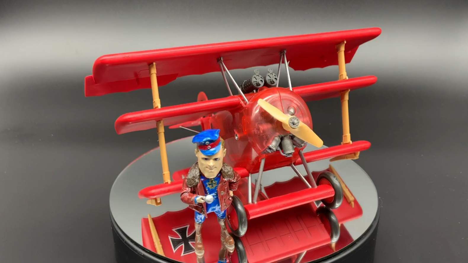 红男爵和他的福克dr1三翼机