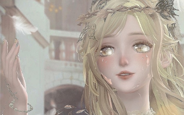 闪耀暖暖有封面和平女神厄瑞涅eirene绝美叠叠乐分享