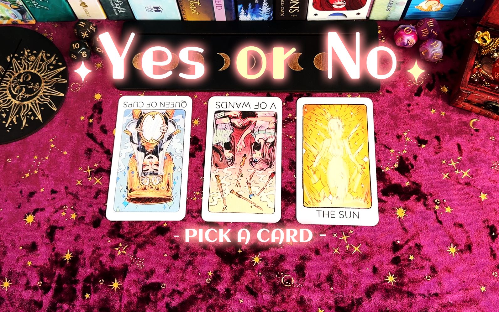 大眾占卜 yes or no 是否問題塔羅 pick a card