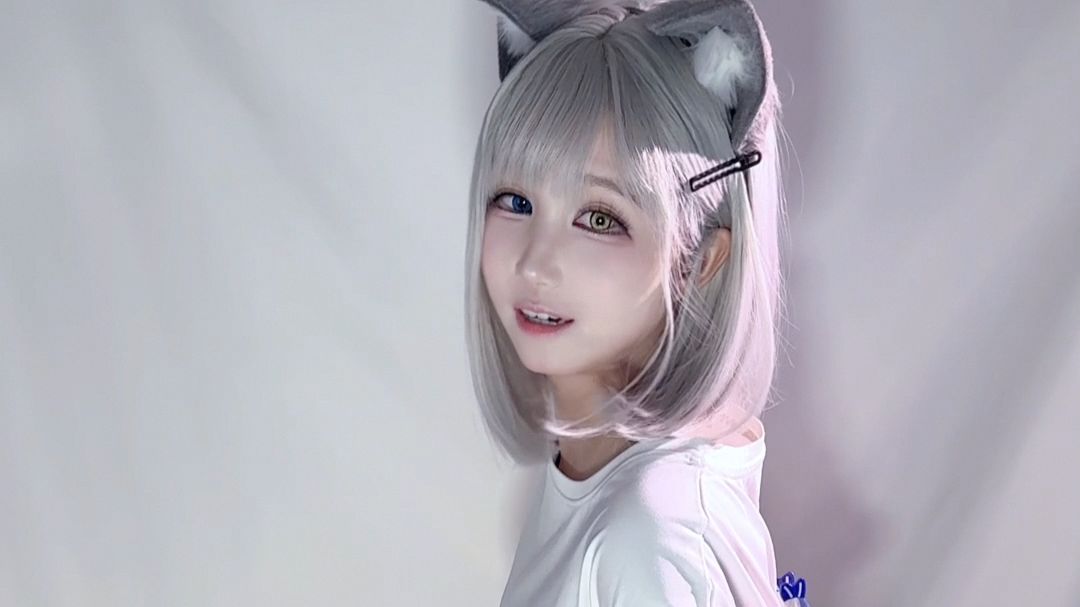 【猫娘TV】你的T恤怎么这么大啊