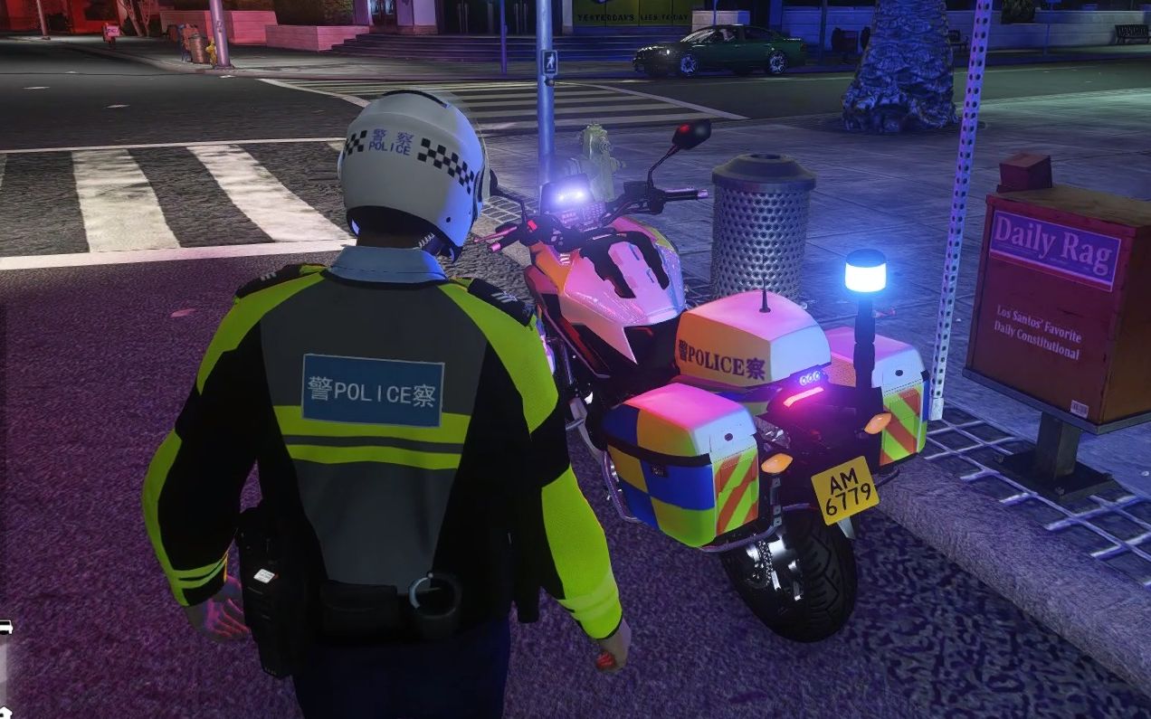 LSPDFR交通部夜间巡逻