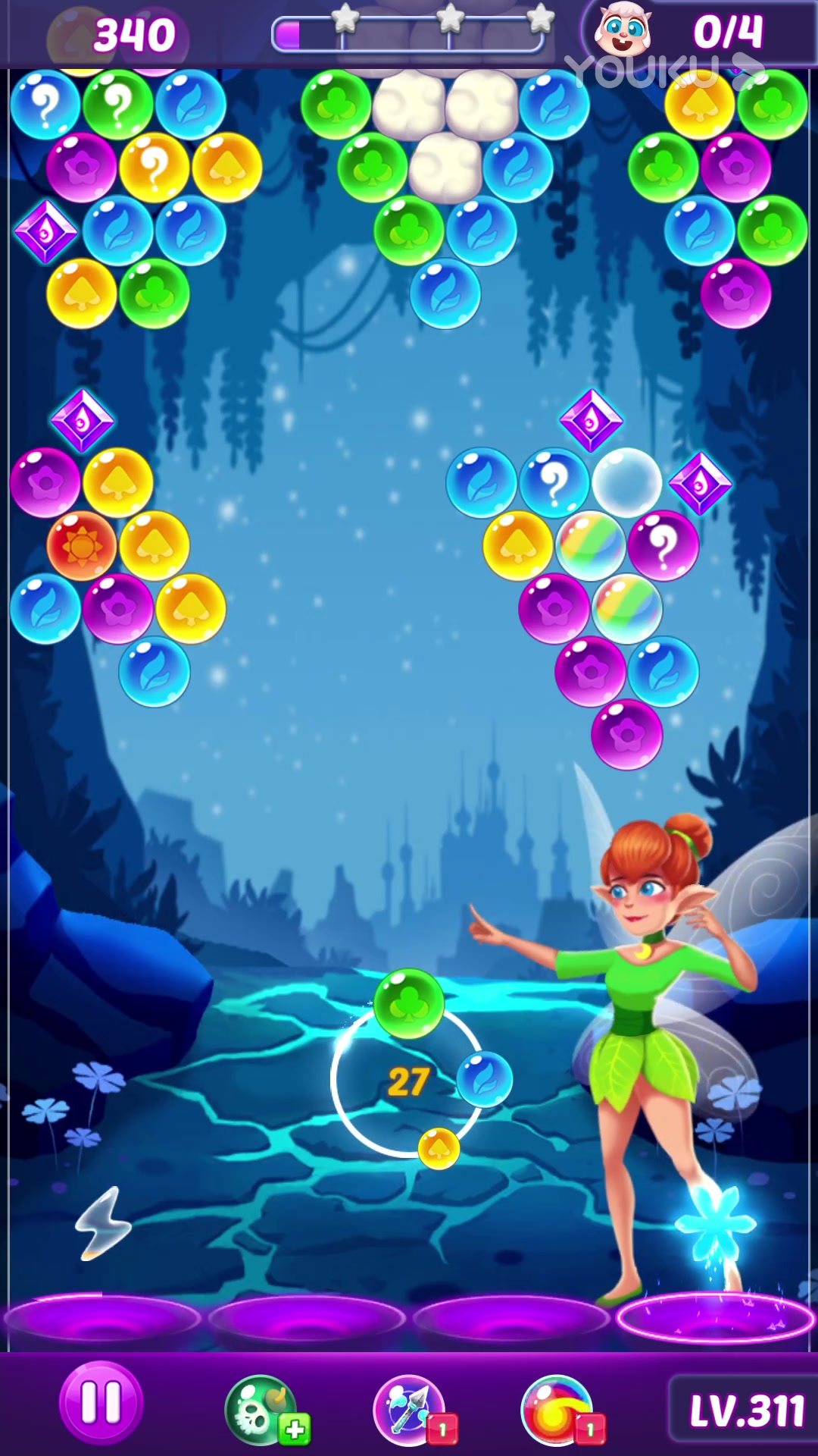 ios《泡泡精灵传奇》关卡311_1080p