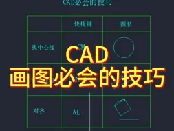 Download Video: CAD画图必会的技巧