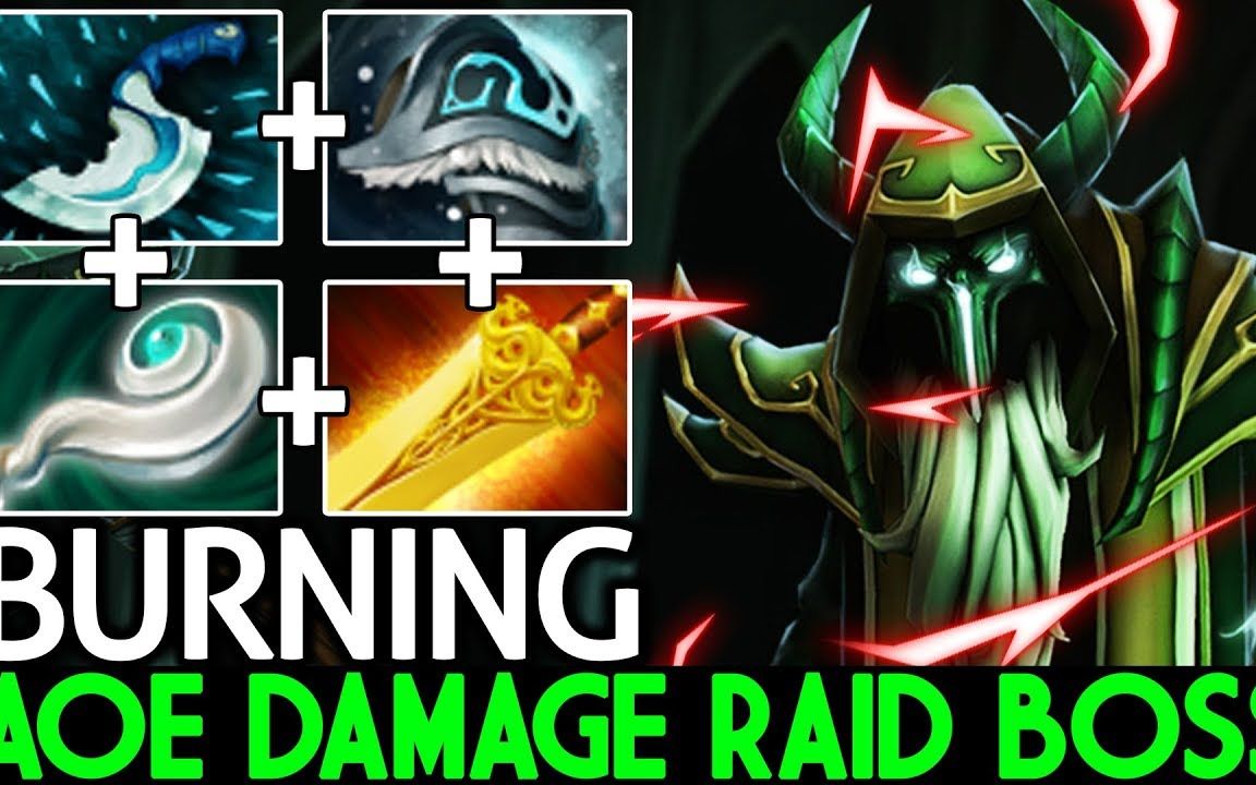 【dota2】burning 跳刀辉耀 骑在你脸上浪的死灵法师 by dota2 high