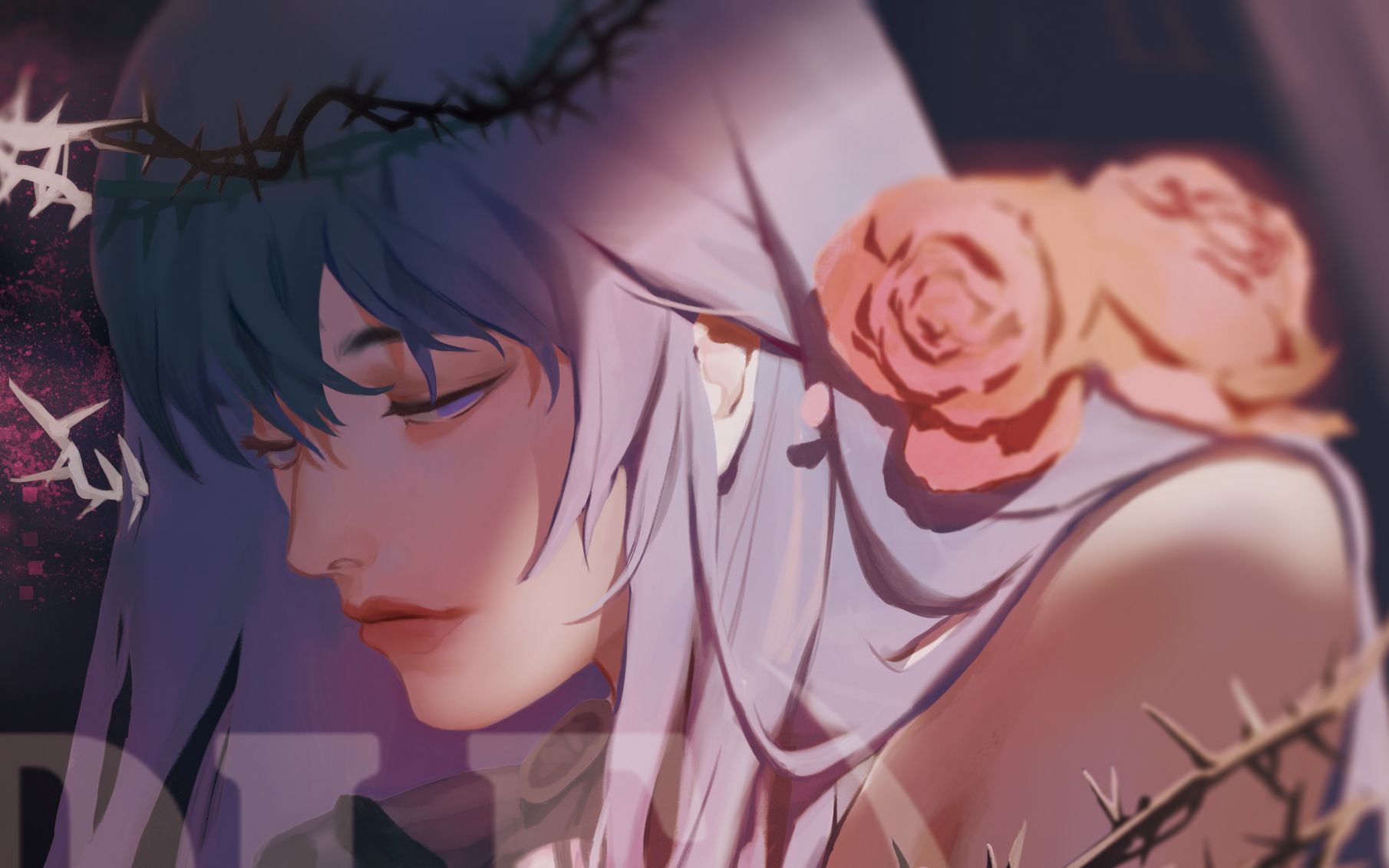 【procreate】ff14 盖娅/板绘委托