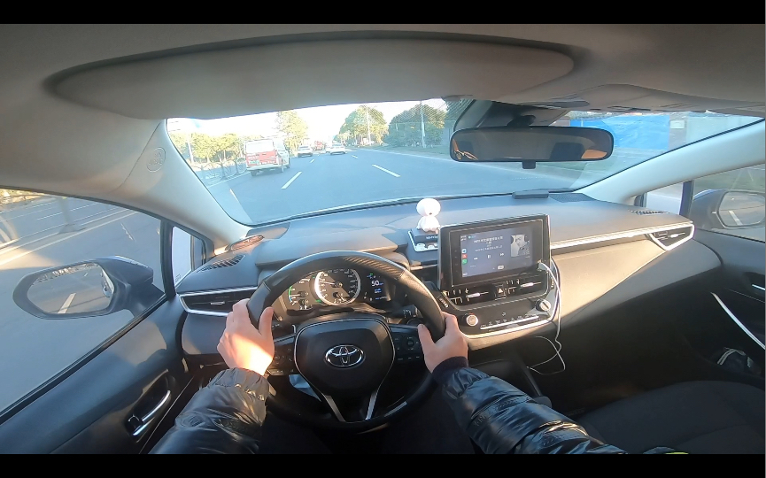 『第一视角』丰田卡罗拉沉浸式开车上班通勤