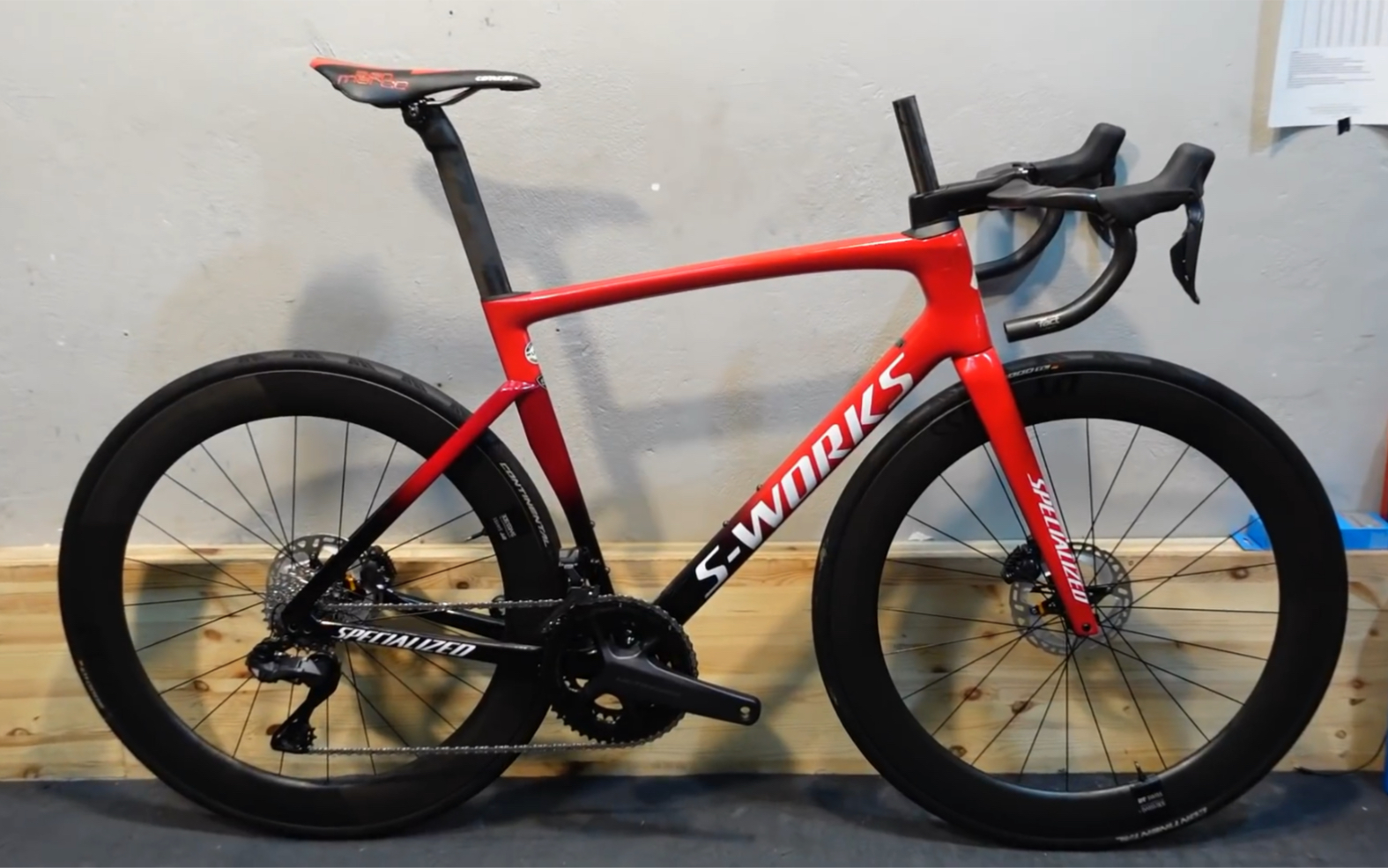 road bike-specialized s-works tarmac sl7 22款 公路车组装视频