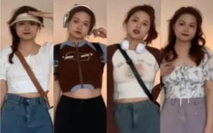 Tải video: 微胖女生的甜辣短上衣分享✨夏天的衣服都太好看啦 显高又显瘦！