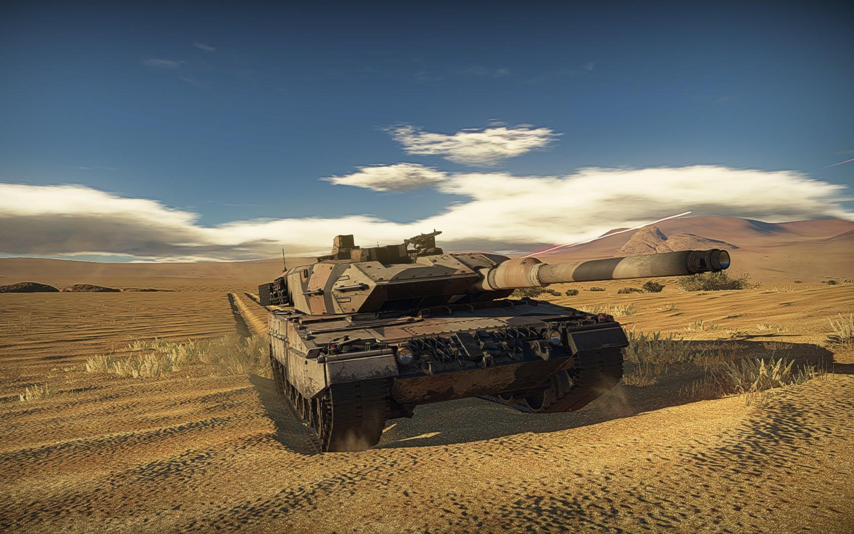 战争雷霆主战坦克之间的决斗豹2a5