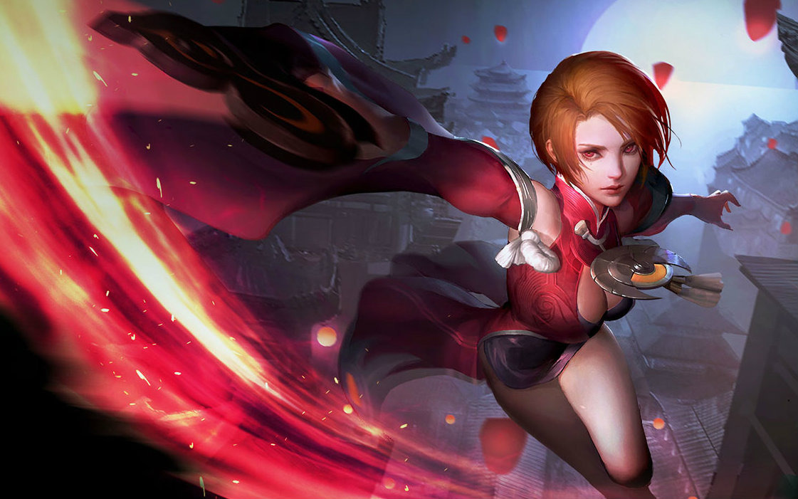 王者荣耀国服第一露娜技能深度解说各种连招4000场