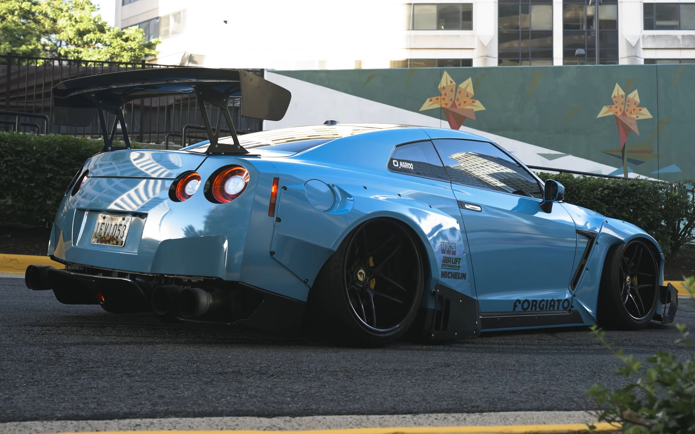 [图]Mario's Flame spitting Widebody GTR! [4K]