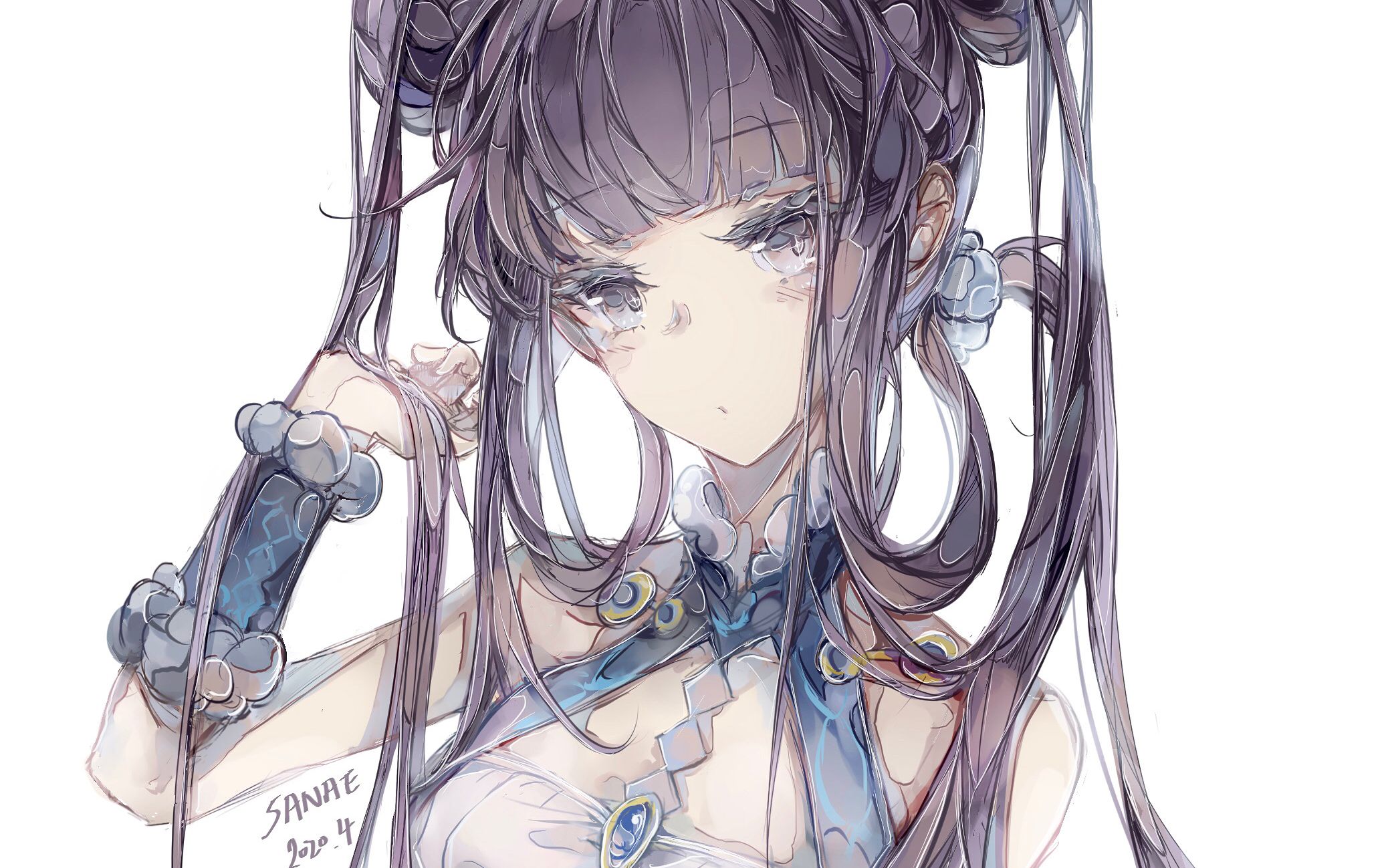 画画过程fgo杨贵妃