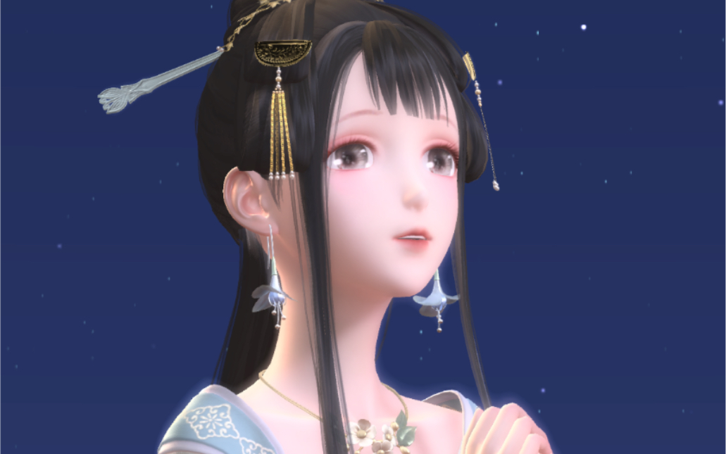 【闪耀暖暖】杜若岚纱细节