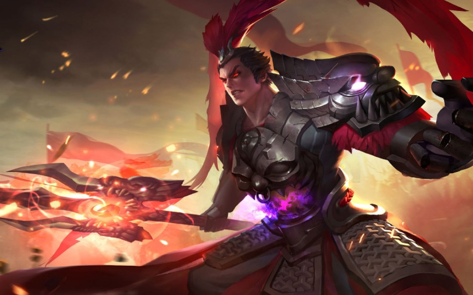 勇敢吕布,闪现反身斩