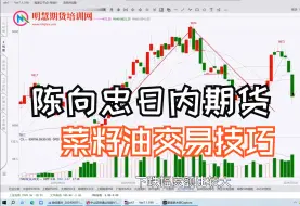 Download Video: 陈向忠分享菜籽油期货日内分时图形态买卖交易技巧 陈向忠期货操盘技术课程 期货分时图交易技巧 期货课程培训班