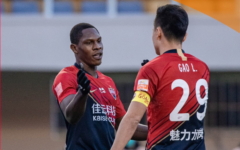 中超马里郜林破门深足21总比分41黄海获第13