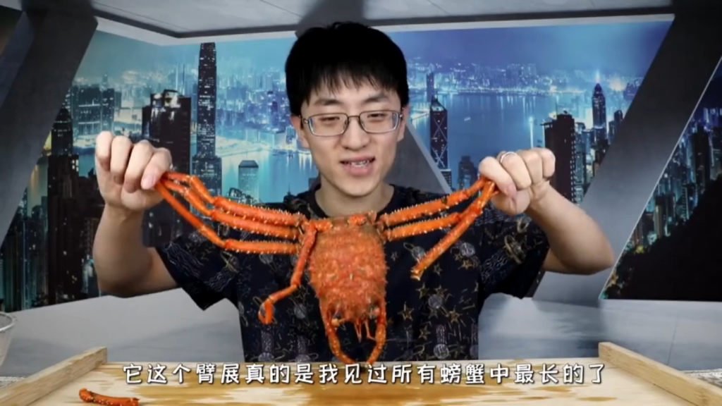 各大up主 日本拟人面蟹 为人面蟹家族中体型较小的一名成员,它跟巨螯