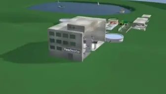 城市污水处理过程 科普  动画版