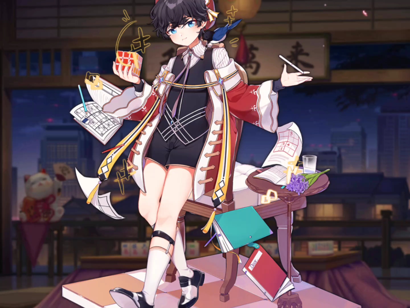 【雀魂】打什么麻将?看立绘啊!