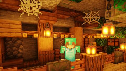 Minecraft 我的世界1 16 4休闲生存第二集 装修家与牧场 哔哩哔哩 Bilibili