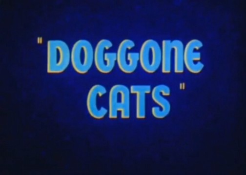 华纳动画狗猫 Doggone Cats.1947.原版标题卡哔哩哔哩bilibili