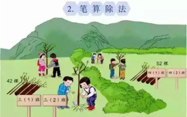 [图]人教版-除数是一位数的除法《笔算除法》（三年级下册）