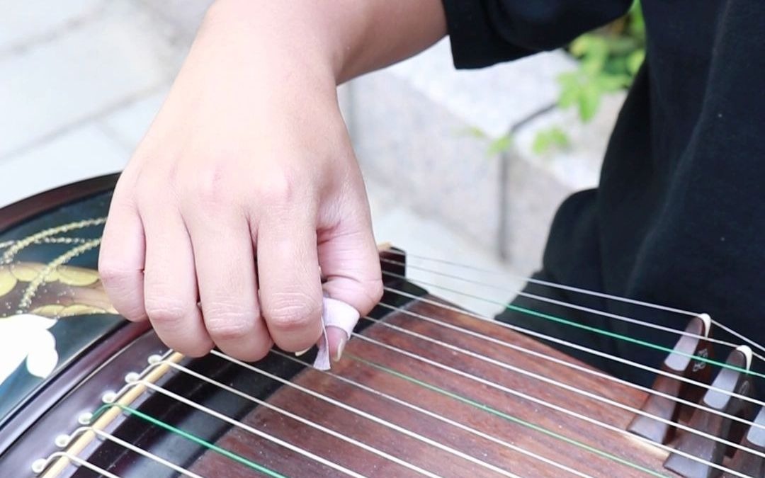 【古筝】大撮指法教学_哔哩哔哩 (゜-゜)つロ 干杯~-bilibili