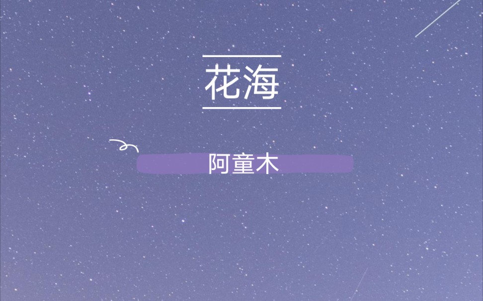 男声清唱花海