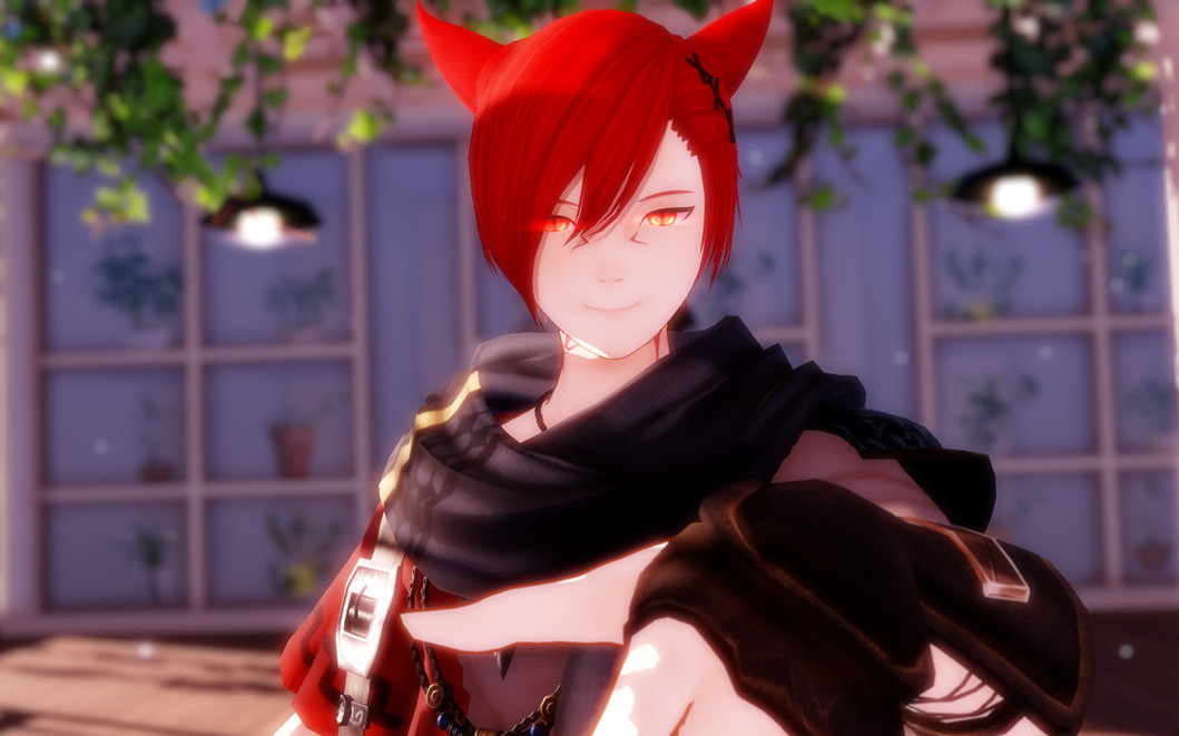 ff14mmd小紅貓我真的好喜歡你君色に染まる