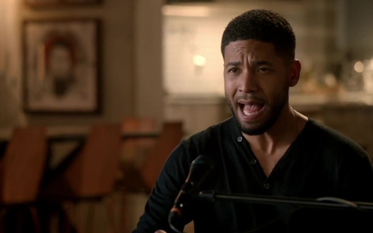 [图]嘻哈帝国老歌，二哥，一开嗓就很惊艳Jussie Smollett&Empire Cast&Alicia Keys-Powerful