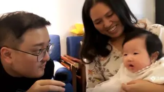 孙哥直播教女儿小花叫爸爸，孙嫂首次亮相