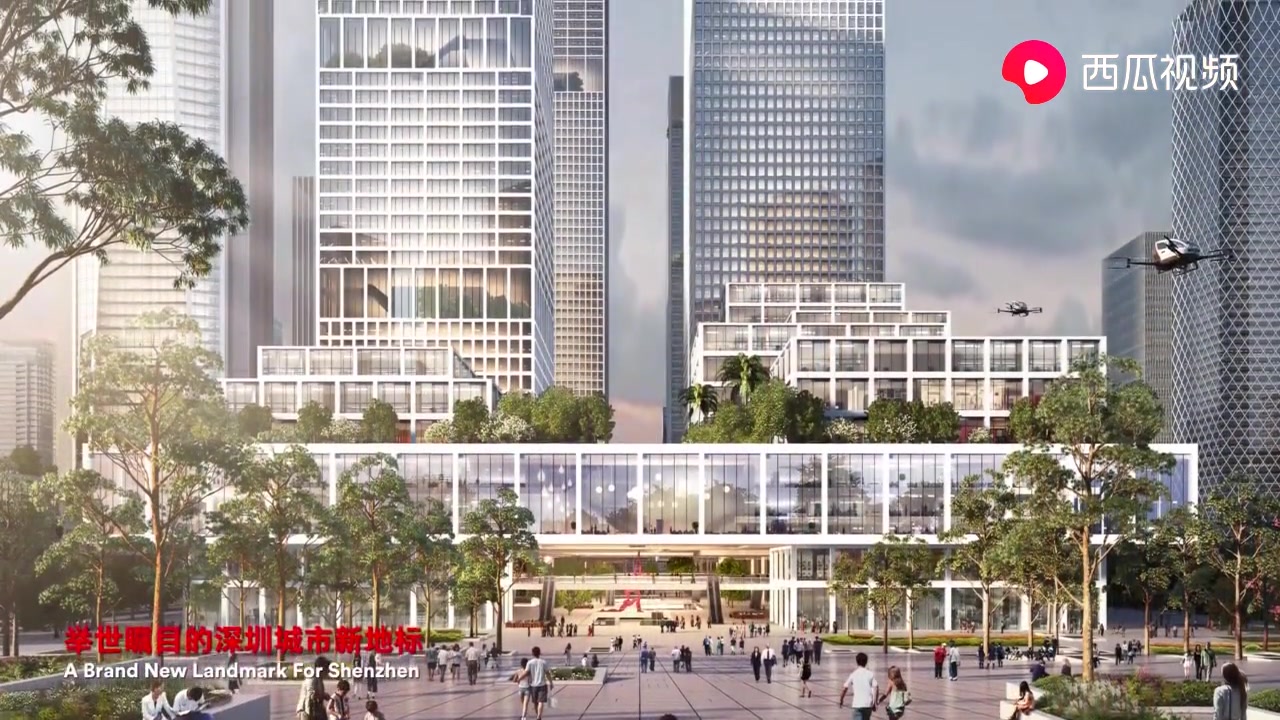 中国深圳湾总部城市设计竞赛中标方案 HENNING LARSEN HK哔哩哔哩bilibili