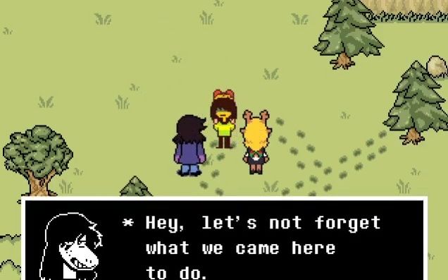 [图]【Undertale/Deltarune同人】三角旅行者现有全章节全流程