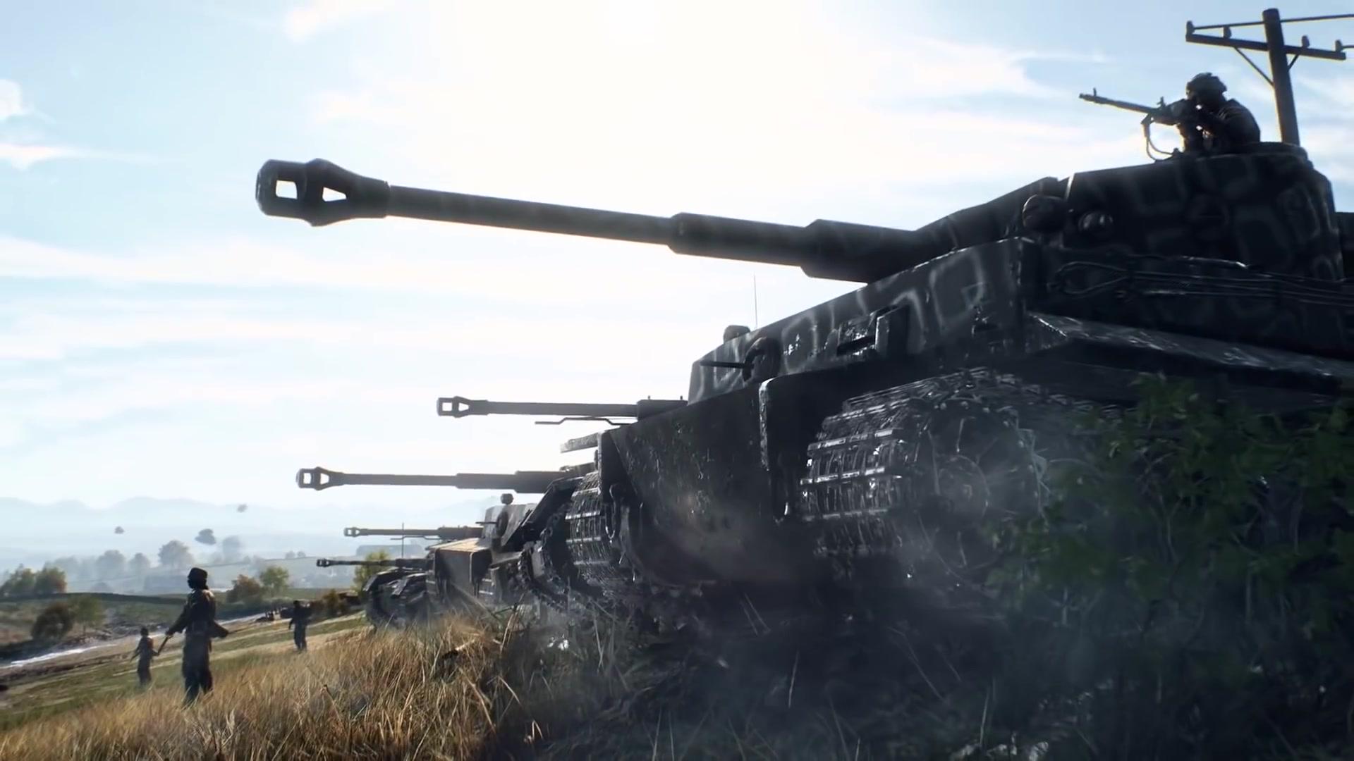 《战地5》新战役,新地图更新!现在是虎式坦克的专场!