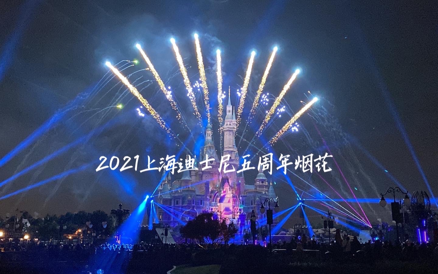 活动作品上海迪士尼五周年烟花