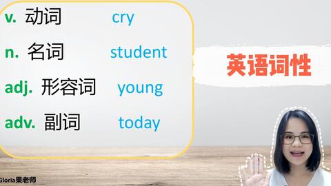 英语词性是什么 动词 名词 形容词 副词 哔哩哔哩 英语词性是什么 动词 名词 形容词 副词 哔哩哔哩